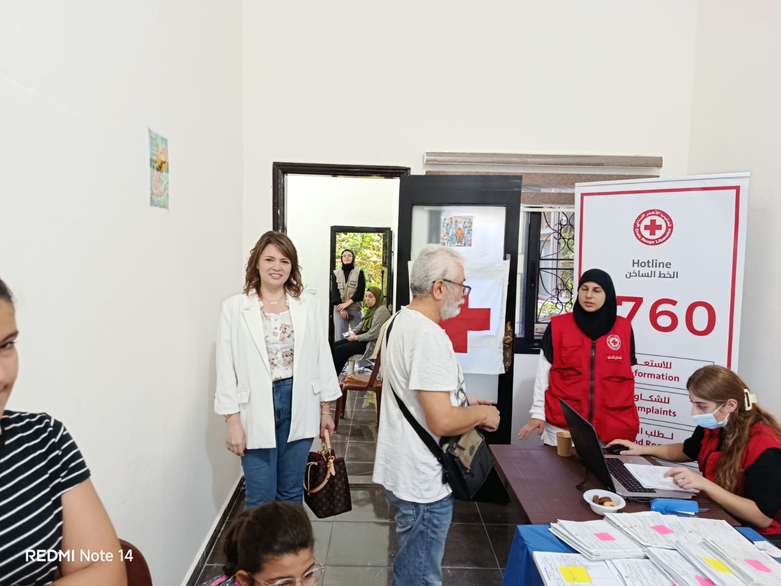 يوم صحي في جمعية رحيم بالتعاون مع الصليب الأحمر اللبناني