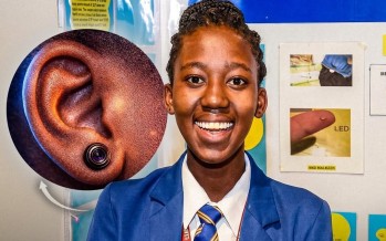 طالبة في السادسة عشرة تبتكر قرطًا ذكيًا يفضح المعتدين خلال ثوانٍ