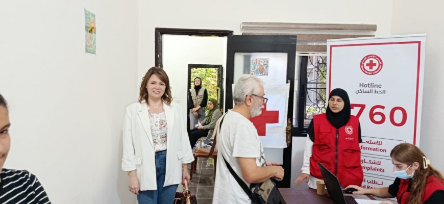 يوم صحي في جمعية رحيم بالتعاون مع الصليب الأحمر اللبناني