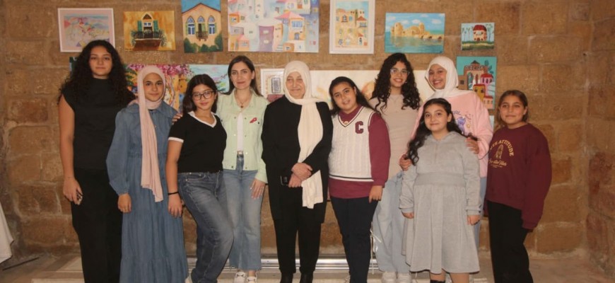 معرض لبنان in KOLORS.. إبداع طلاب نيفين جمعة يحوّل وجع الحرب إلى ألوان تنبض بالأمل