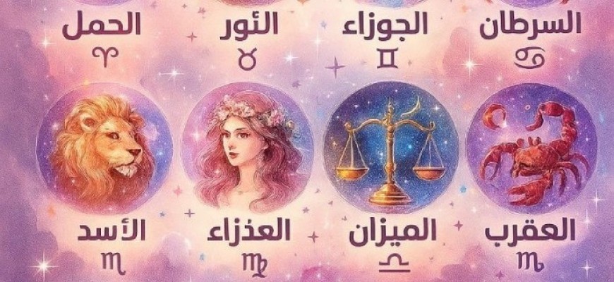 حظك اليوم الاحد.. توقعات الأبراج على الصعيد الصحي والمهني والعاطفي حظك اليوم الاحد.. توقعات الأبراج على الصعيد الصحي والمهني والعاطفي