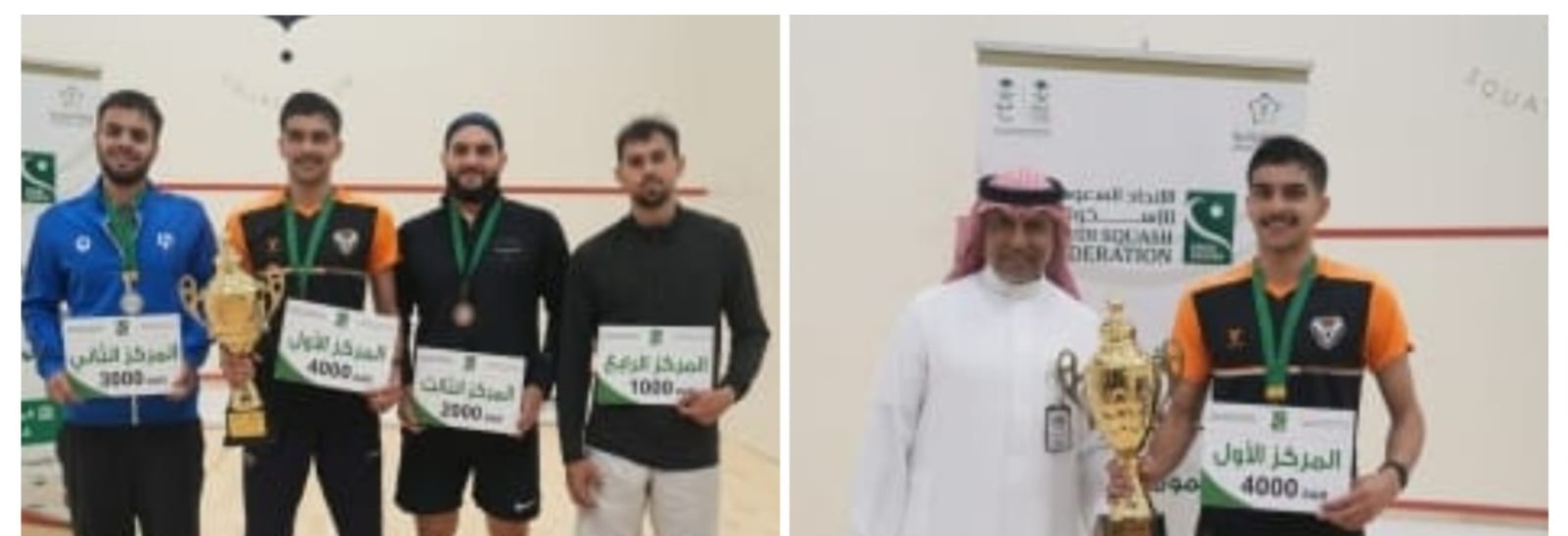 آل نصفان يواصل تألقه.. والصفا يحتفي بذهبية المملكة وبرونزية عبدالرحمن في الإسكواش